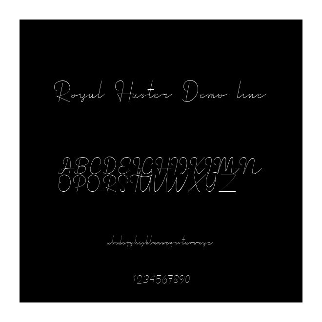 Royal Haster Demo line