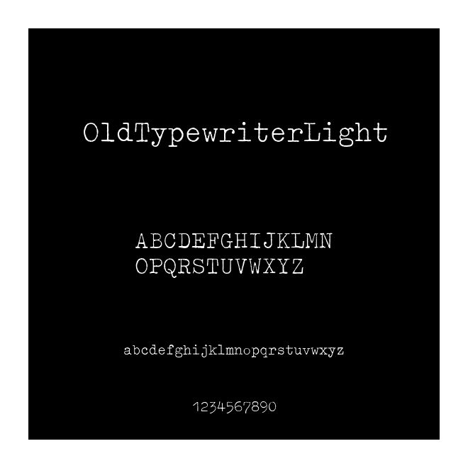 OldTypewriterLight