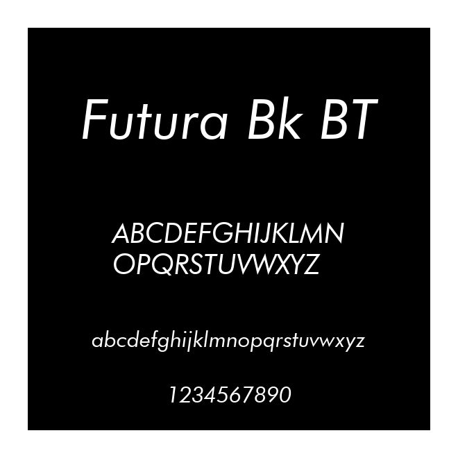 Futura Bk BT