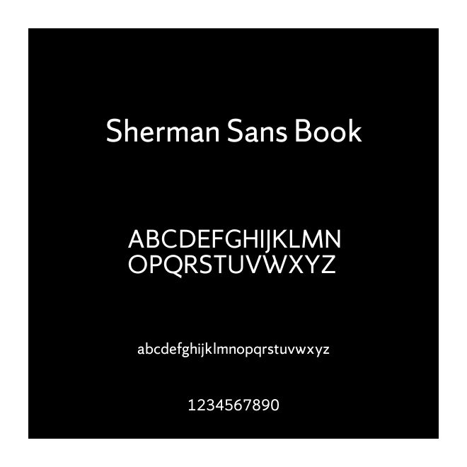 Sherman Sans Book
