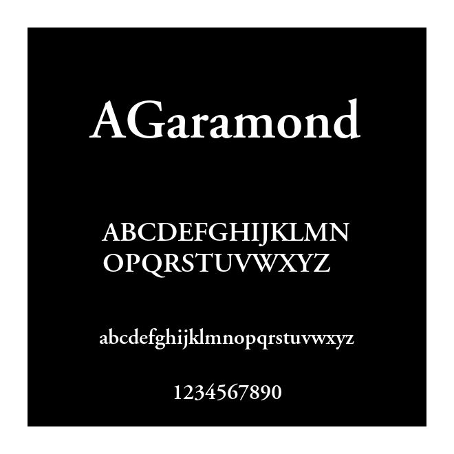 AGaramond