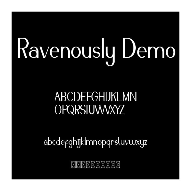 Ravenously Demo
