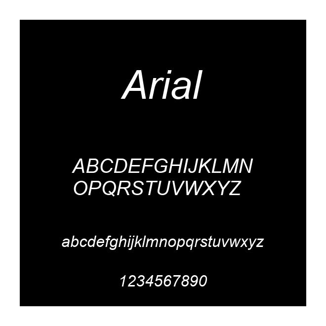 Arial