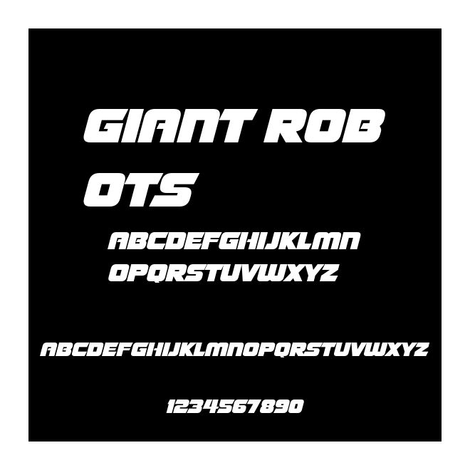 Giant Robots