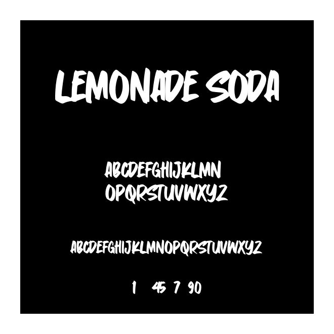 Lemonade Soda