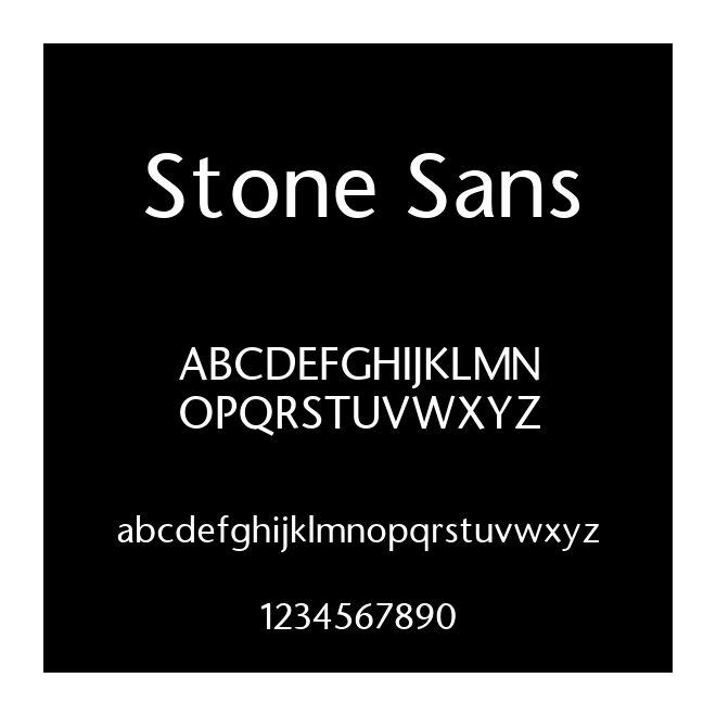 Stone Sans
