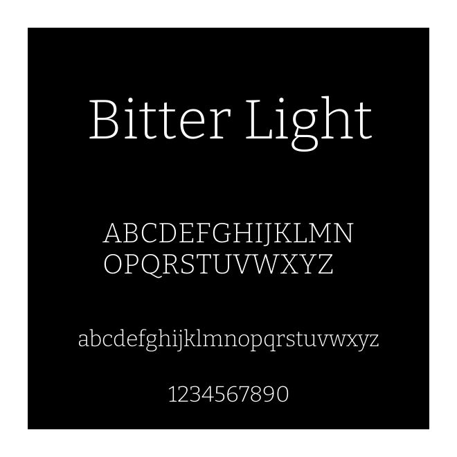 Bitter Light