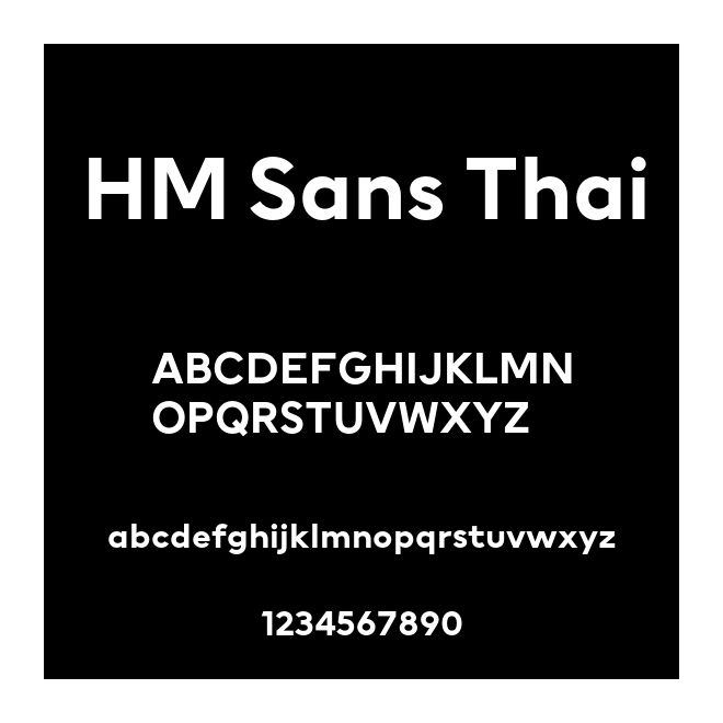 HM Sans Thai