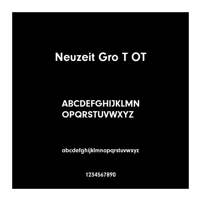 Neuzeit Gro T OT