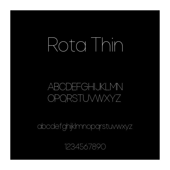 Rota Thin