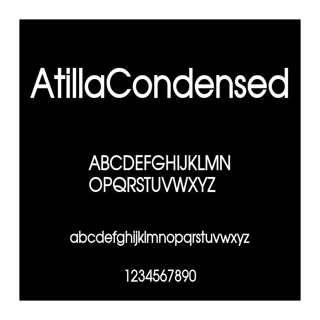 AtillaCondensed