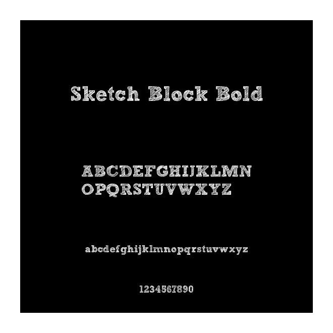 Sketch Block Bold
