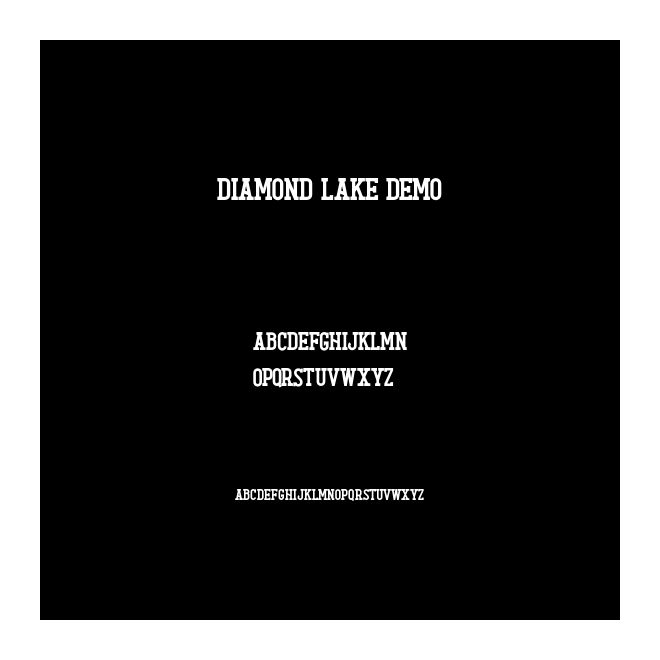 Diamond Lake DEMO