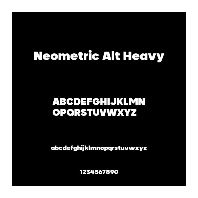 Neometric Alt Heavy