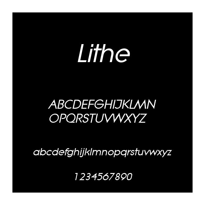 Lithe