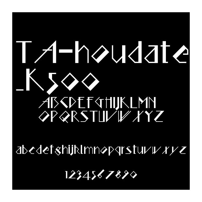 TA-houdate_K500