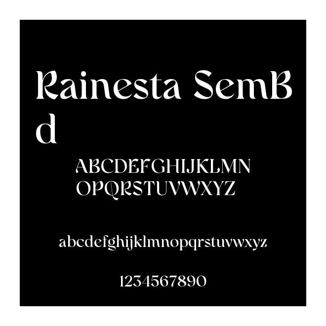 Rainesta SemBd