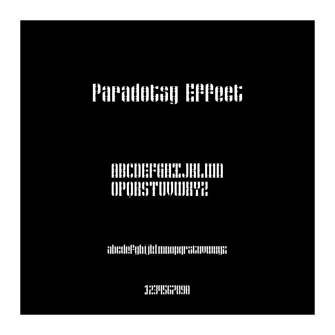 Paradotsy Effect
