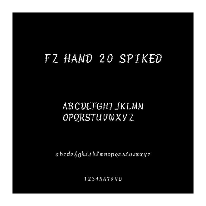 FZ HAND 20 SPIKED
