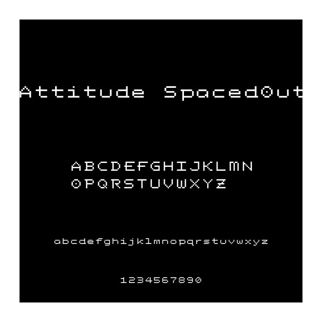Attitude SpacedOut