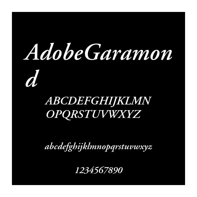 AdobeGaramond
