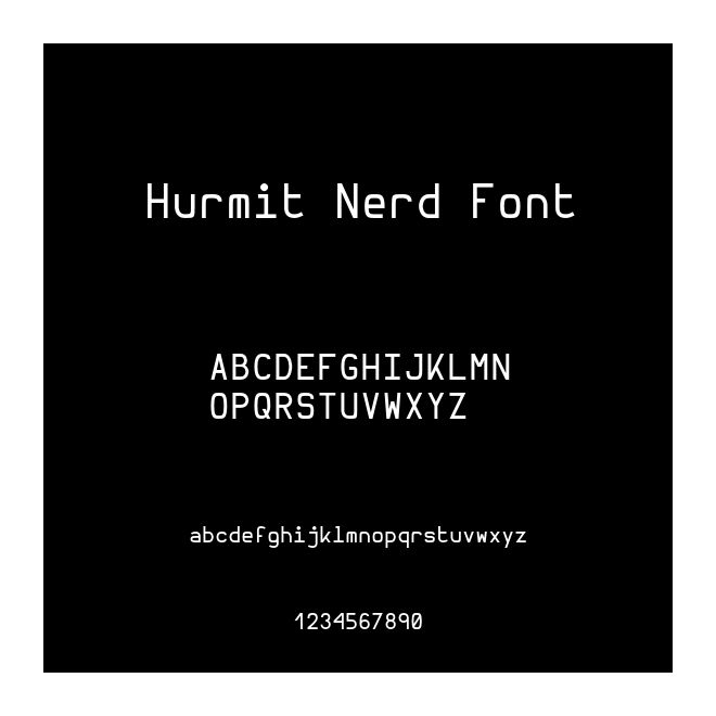 Hurmit Nerd Font