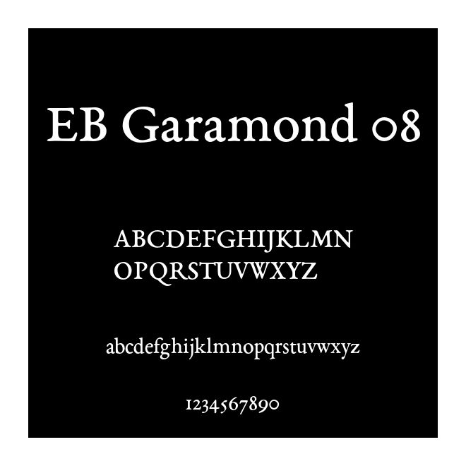 EB Garamond 08
