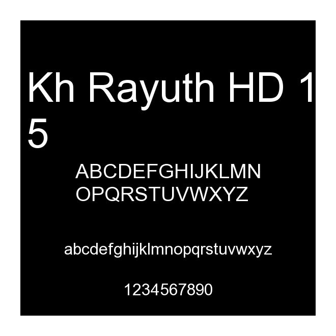 Kh Rayuth HD 15