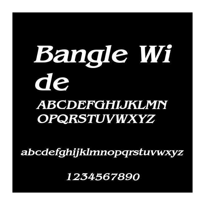 Bangle Wide