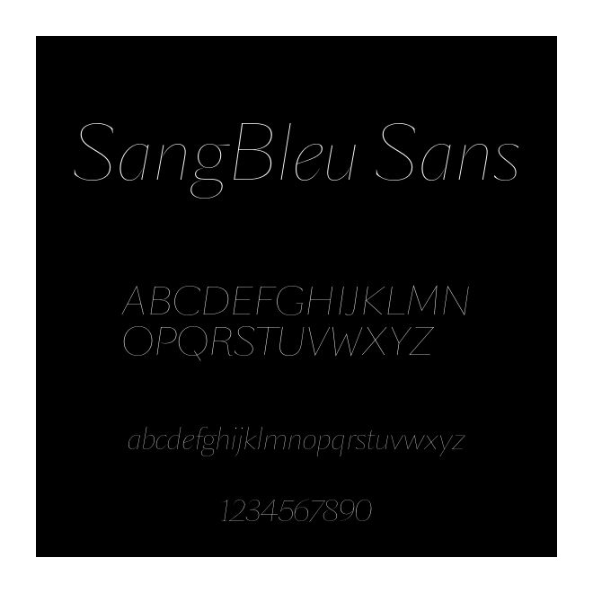 SangBleu Sans