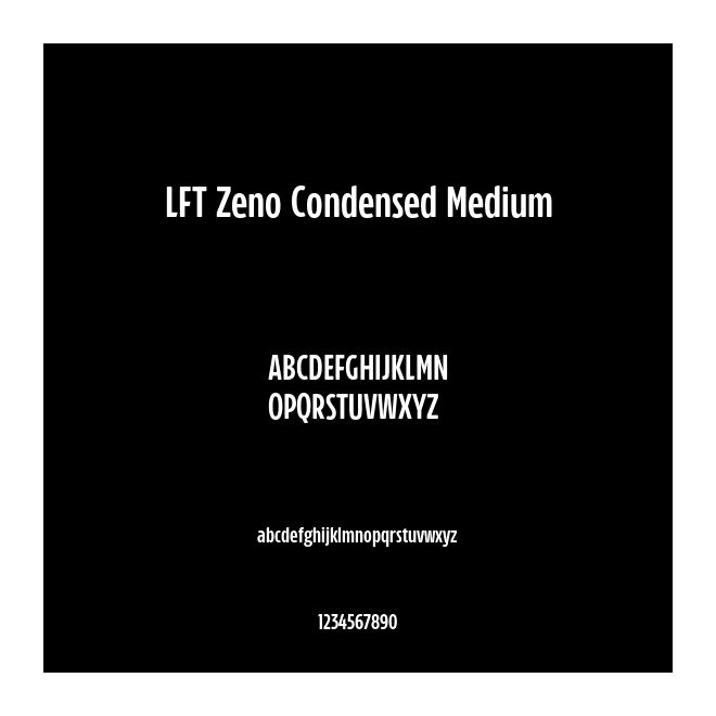 LFT Zeno Condensed Medium