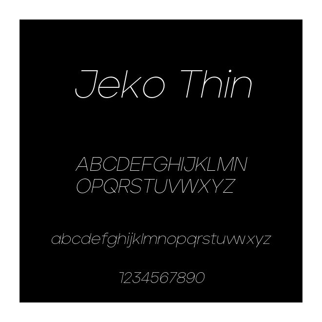 Jeko Thin
