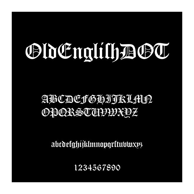 OldEnglishDOT