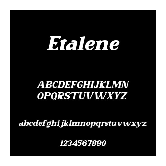 Etalene