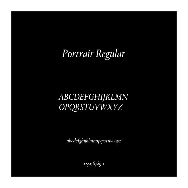 Portrait Regular