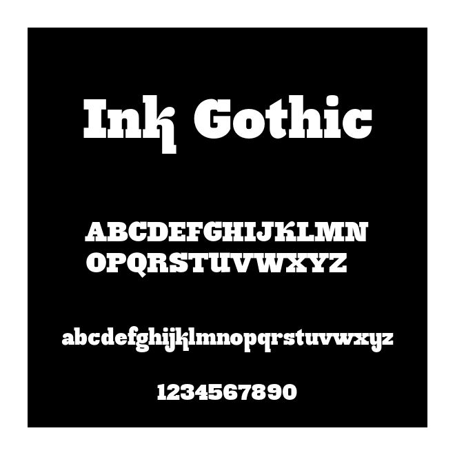 Ink Gothic