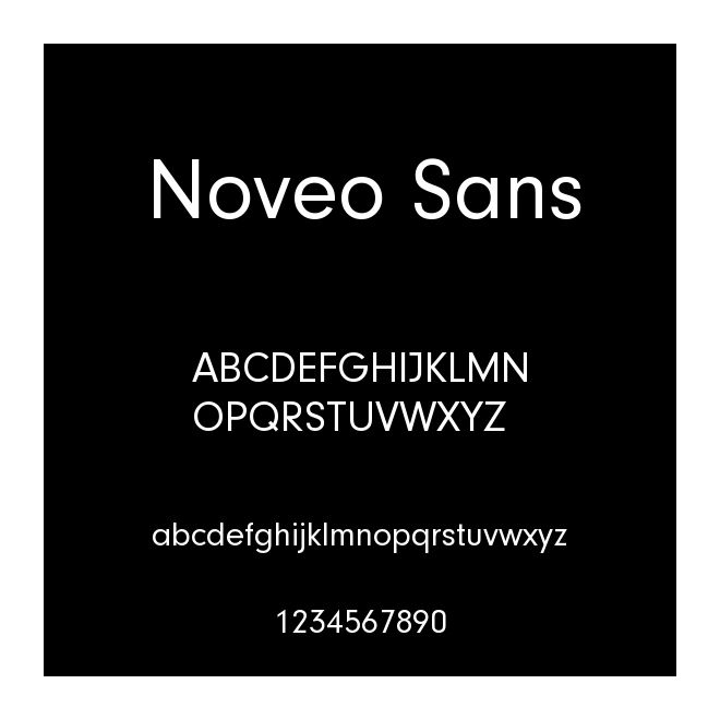 Noveo Sans