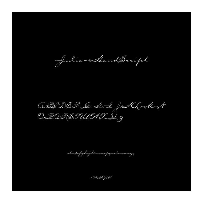Julia-HandScript