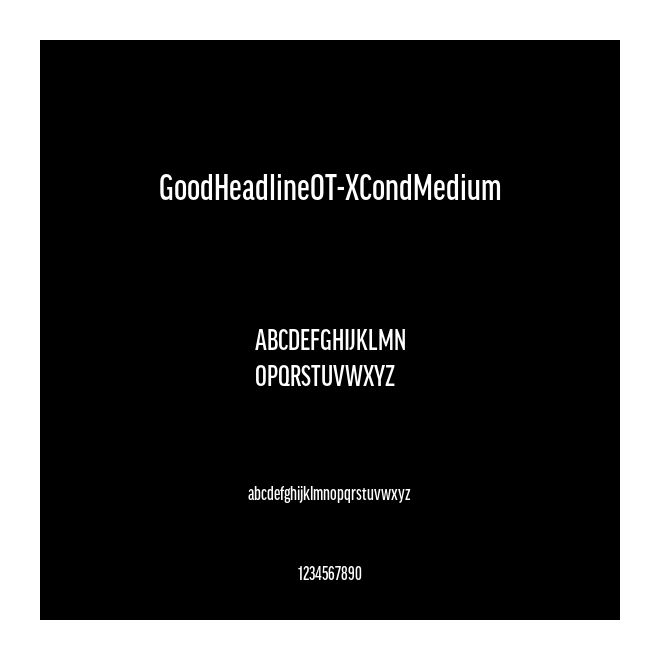 GoodHeadlineOT-XCondMedium