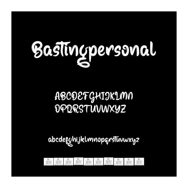Bastingpersonal