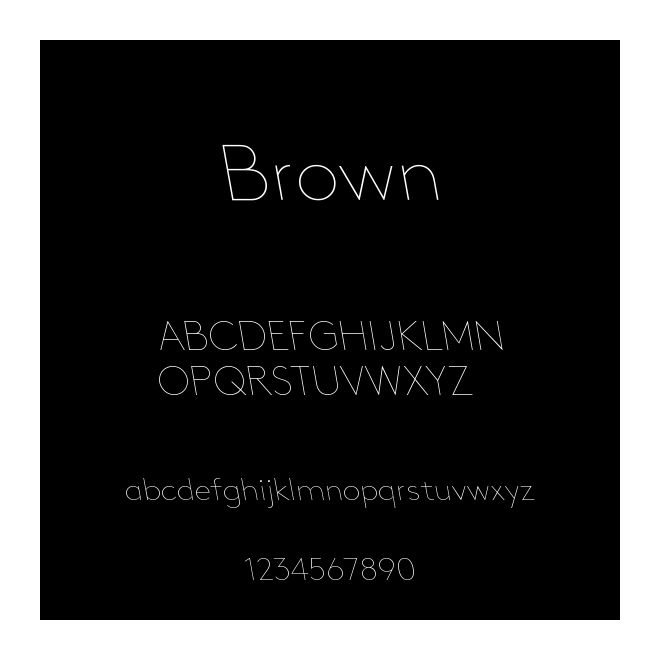 Brown