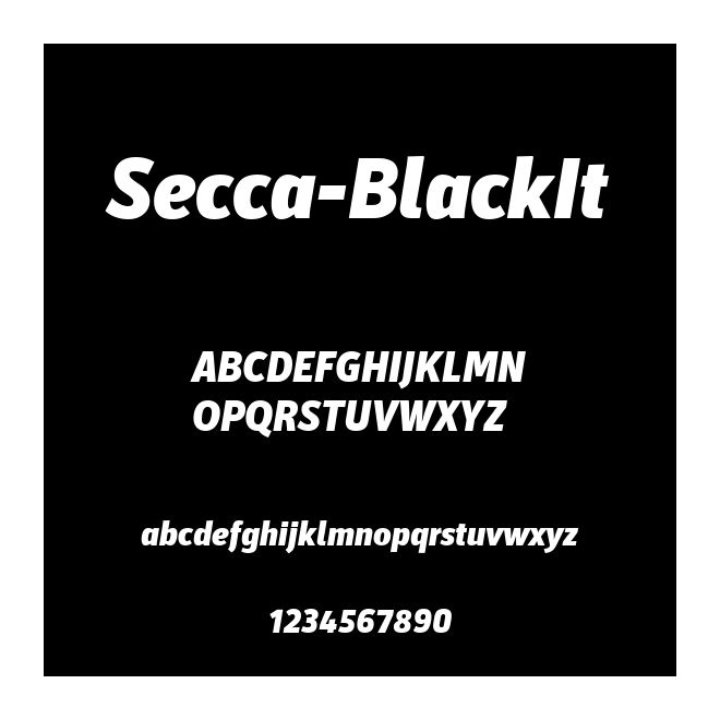 Secca-BlackIt