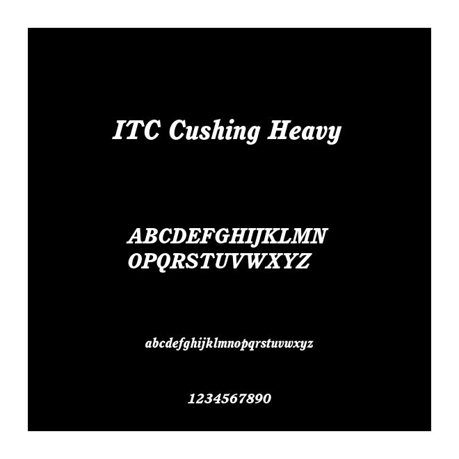 ITC Cushing Heavy