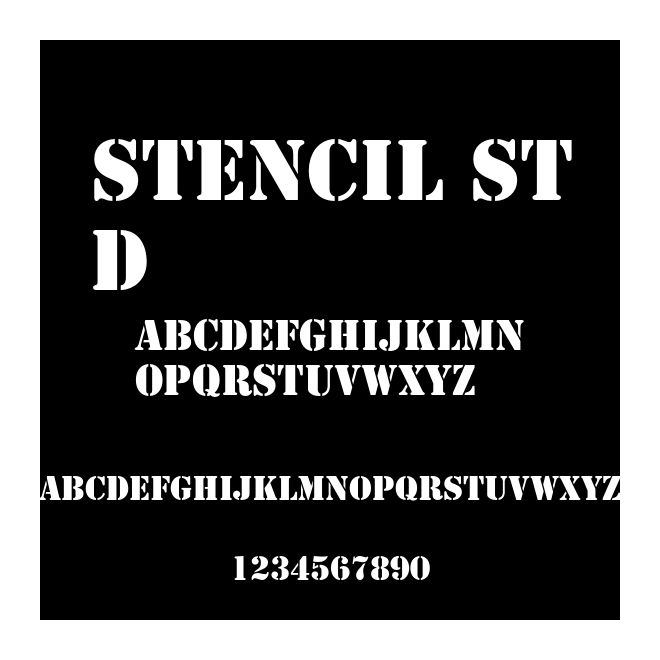 Stencil Std