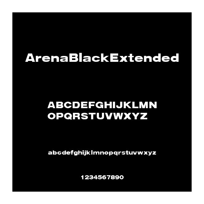 ArenaBlackExtended