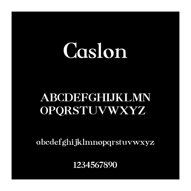 Caslon