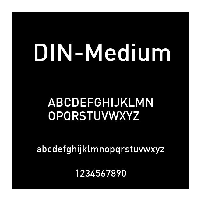 DIN-Medium