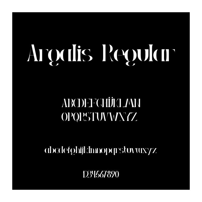 Argalis Regular