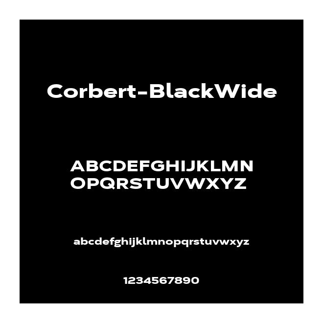 Corbert-BlackWide