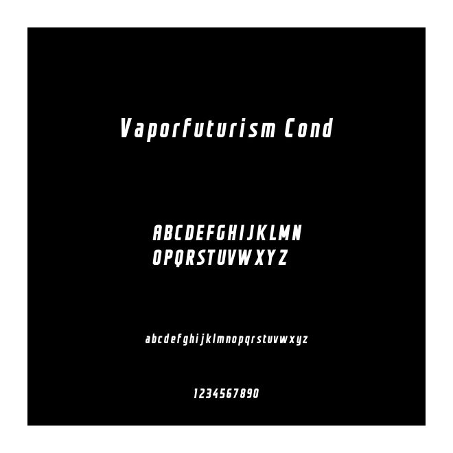 Vaporfuturism Cond